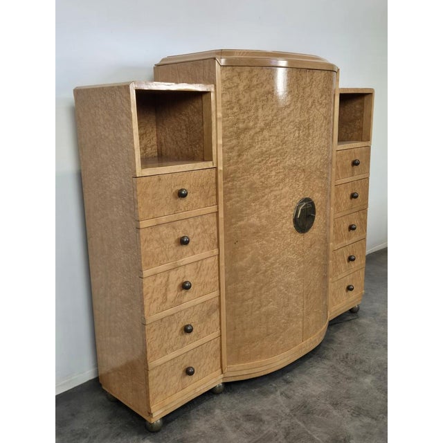 Amboyna Burl Storage Unit, in Very Good conditions.