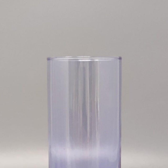 Mauve Ice Bucket with Glasses from Ivat, Italy, Set of 5 For Sale - Image 8 of 13