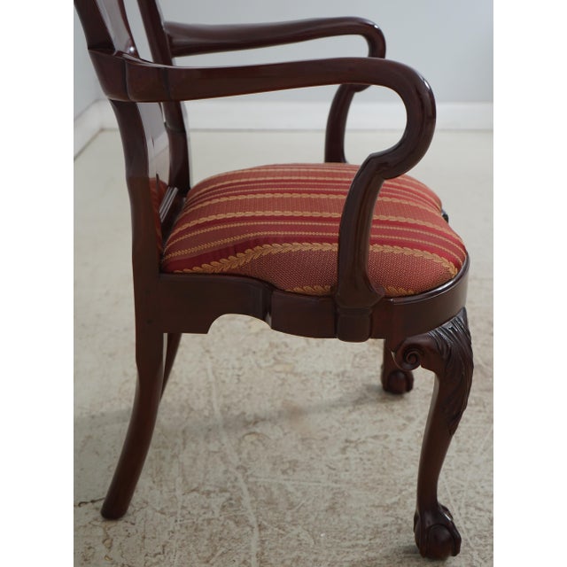 Wood Set of 12 Kindel Winterthur Dining Room Chairs For Sale - Image 7 of 18