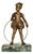 Art Deco Art Nouveau Bronze Figurine, 1915 For Sale