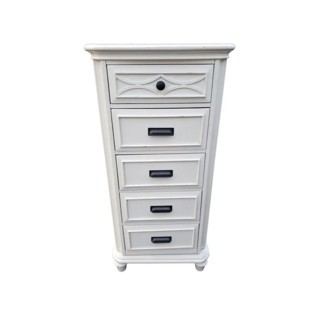 360 Degree Swivel Full Length Floor Mirror With Solid Poplar Lingerie Chest For Sale In Washington DC - Image 6 of 13