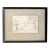 20th Century American Pen and Ink Drawing of Central Park New York City, Signed Bell For Sale