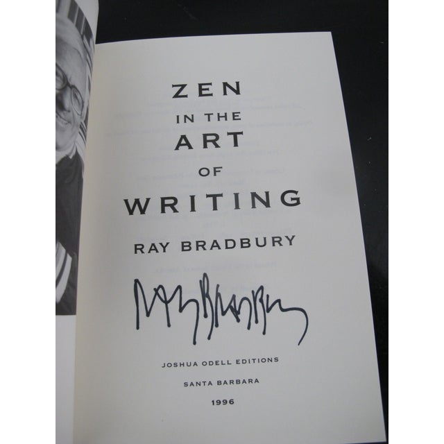 1990s Ray Bradbury Hand Signed Zen in the Art of Writing 1996 Book With Coa For Sale - Image 5 of 7