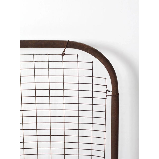 Vintage Metal Gate Door For Sale - Image 4 of 12