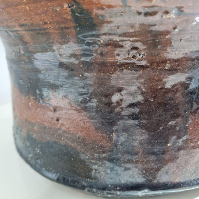 Large Brutalist Ceramic Planter from Magda Szemlér, 1980s For Sale - Image 6 of 14