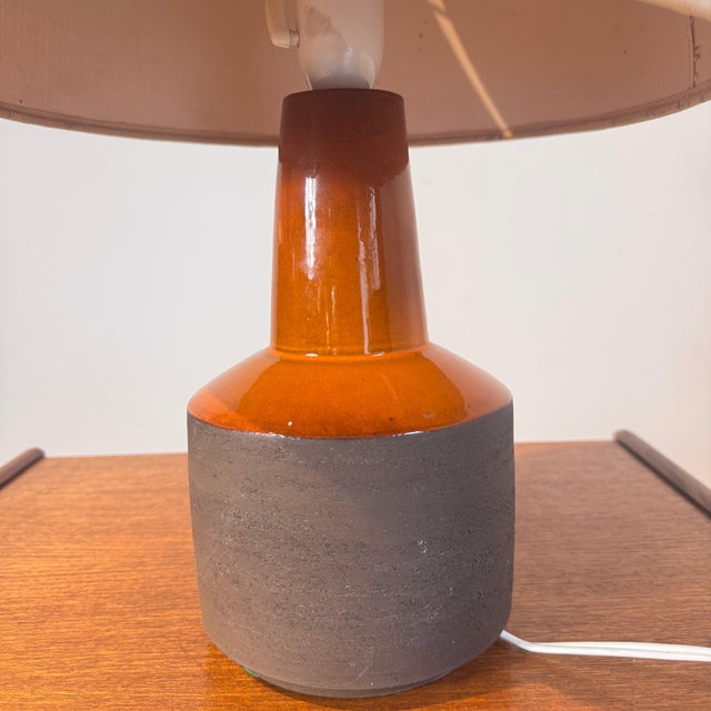 Vintage Ceramic Table Lamp from Lehmann Keramik, 1970s For Sale - Image 5 of 9