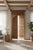 Moroccan Hand-Carved Moroccan Cedar Wood Door – Arched Rustic Entryway, Statement Home Decor For Sale - Image 3 of 7