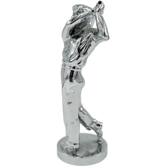 Mid-Century Modern Vintage Louis Lejeune Golfer Car Ornament For Sale - Image 3 of 12