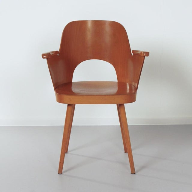 Vintage Armchair 1515 by Oswald Haerdtl for Thonet, 1950s For Sale - Image 6 of 12