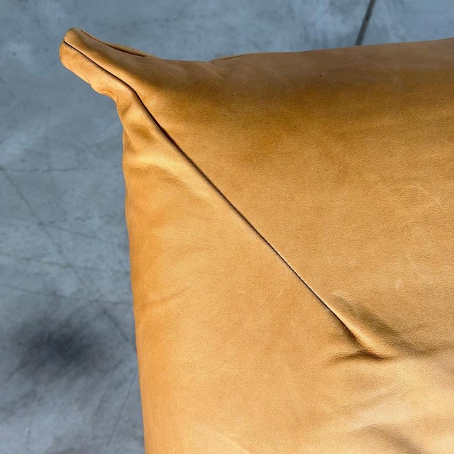 Papillon Lounge Chairs in Cognac Leather by Guido Maria Rosati for Giovannetti, 1972, Set of 2 For Sale - Image 11 of 18