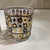 Modern Pair of 1970s Georges Briard Gold, Black, and White Lowball Glasses For Sale - Image 3 of 5