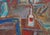 1970s Ukrainian Artist Kovalenko Yu. Oil Painting on Cardboard 25-35 For Sale - Image 6 of 6