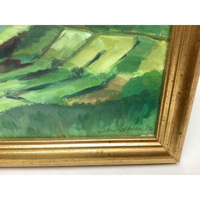 Pair Impressionist Landscapes by Beth Hoffman Small Paintings “The Kenimare River” 2006 For Sale In New York - Image 6 of 8