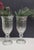 Transparent Vintage Hollywood Regency Shannon Crystal Vases a Pair For Sale - Image 8 of 8