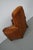 Vintage French Cognac-Colored Leather Club Chair, 1950s For Sale - Image 16 of 18