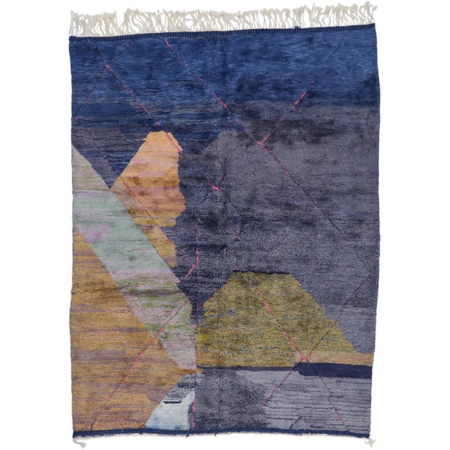 Berber Moroccan Rug - 08'11 X 11'06 For Sale - Image 9 of 9