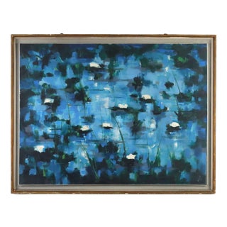 Renato Borsato, Modern Painting, 1957, Oil on Canvas For Sale