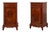 Louis XV Nightstands with Carrara Marble Tops, France, 1890s, Set of 2 For Sale