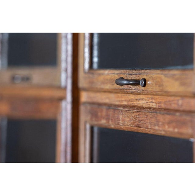 Large English Oak Haberdashery Cabinet, 1930s For Sale - Image 15 of 18