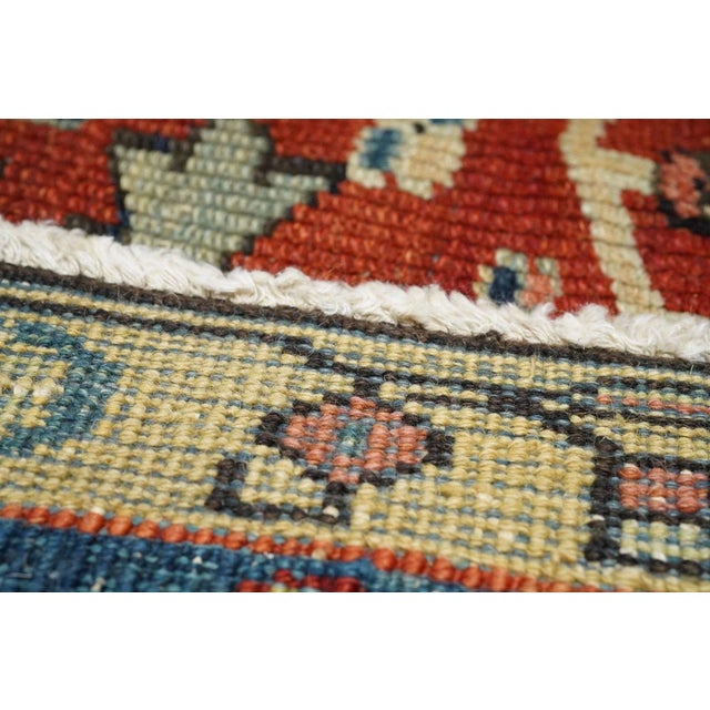 Traditional Late 18th Century Antique Serapi Rug 10'1'' x 13'5'' For Sale - Image 3 of 11