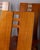 Vintage Italian Wood and Leather Chairs, 1950s, Set of 4 For Sale - Image 12 of 13