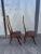 1985 Pair of Jeffrey Greene Palm and Mahogany High Back Dining Chairs For Sale - Image 10 of 12