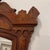 19th Century Victorian Eastlake-Style Carved Walnut Wall Mirror With Shelves & Storage Boxes For Sale - Image 5 of 11