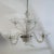 Large Murano Clear Glass Chandelier, 1940s For Sale - Image 4 of 8