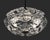 Orbit Chandelier in Glass with White Frame from VEB Lighting Hellerau, Germany, 1960 For Sale - Image 9 of 11