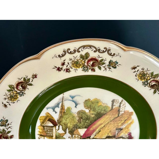 Ironstone Plates by Wood & Sons For Sale In New York - Image 6 of 12