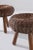 Wood Set of Wicker and Wood Stools by Tony Paul, 1960s For Sale - Image 7 of 7