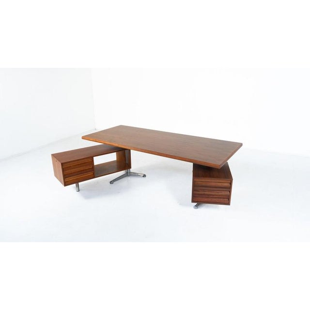 1960s Mid-Century Modern T95 Desk by Osvaldo Borsani, Italy, 1960s For Sale - Image 5 of 18