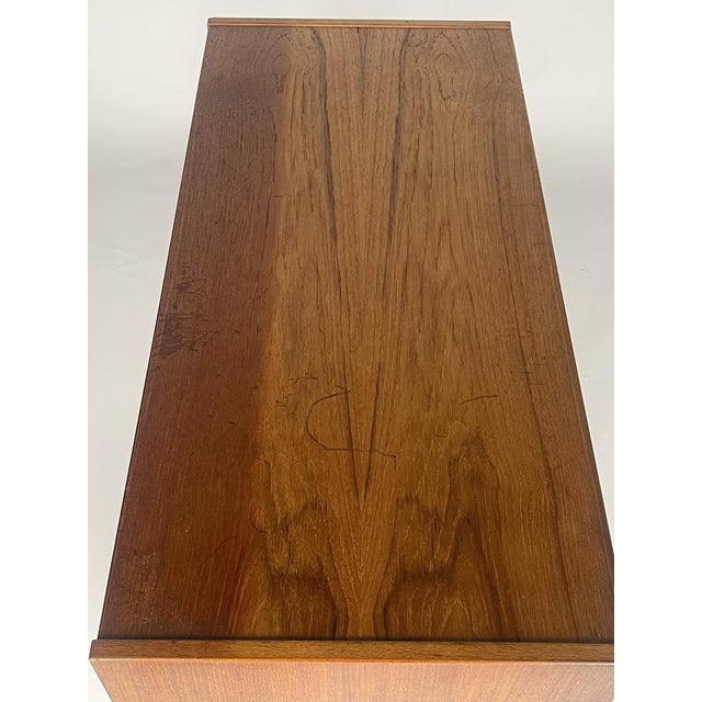 Brown Scandinavian Teak Sideboard, 1960s For Sale - Image 8 of 10