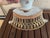 White French White,Salmon and Gold Pierced Porcelain Compote Basket Centerpiece Bowl For Sale - Image 8 of 8