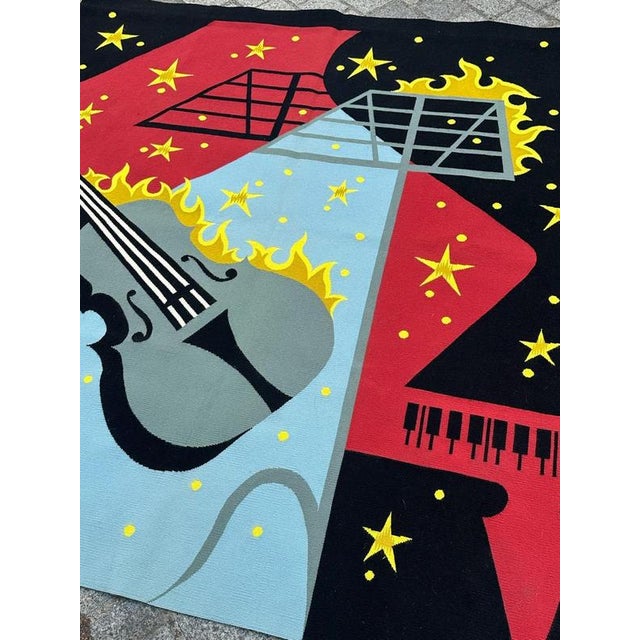 Modern French Aubusson Tapestry by Jean Picart Le Doux, 1950s For Sale - Image 15 of 18