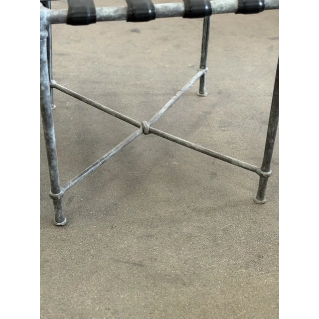 Mid 20th Century Patinated Outdoor Table Set, 5 Pieces For Sale - Image 18 of 18