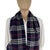 English Burberry Children Dark Blue Merino Wool & Cashmere Small Scarf For Sale - Image 3 of 8