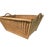 1960s French Woven Market Basket For Sale - Image 4 of 8