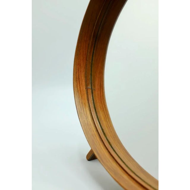 1950s 1950's Rosewood Mirror by Nils Troed For Sale - Image 5 of 7