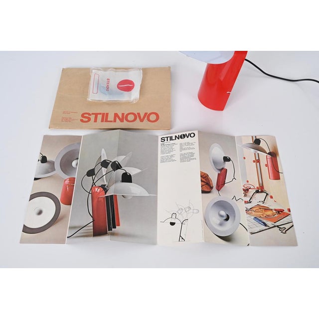 1970s Vintage Lampiatta Table or Wall Lamp by De Pas for Stilnovo, Italy, 1970s For Sale - Image 5 of 18