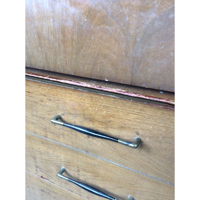 Mid Century Modern Lowboy Dresser With Six Drawers For Sale - Image 15 of 16