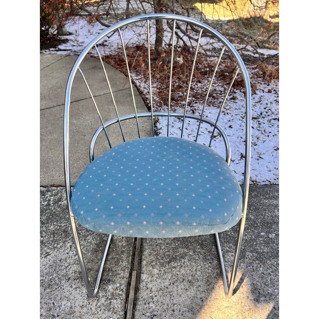 Daystrom Four Mid-Century Modern Dining Chairs by Daystrom Furniture Co. 1978 For Sale - Image 4 of 12