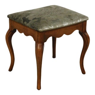 Henry Link Vintage French Louis XV Style Vanity Stool For Sale