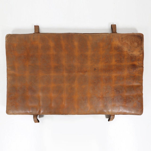 Vintage Thick Leather Gym Mat, 1930s For Sale - Image 12 of 12