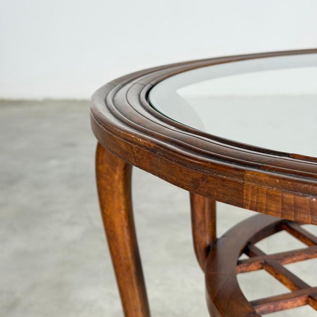 Round Coffee Table by Paolo Buffa for Arrighi Serafino, 1950s For Sale - Image 15 of 16