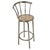 Industrial Wood & Metal Bar Stool For Sale - Image 6 of 6