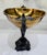 Brass Rococo-Style Mixed Metal Compote Centerpiece For Sale - Image 8 of 10