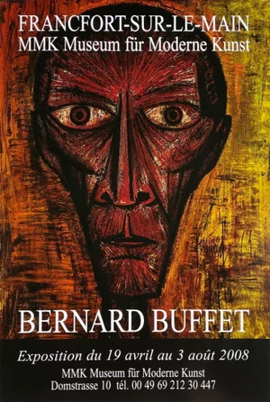 2008 Bernard Buffet Francfort Museum Poster