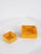 Orange French Trinket Trays in Ceramic by Jacques & Dani Ruelland, 1960 For Sale - Image 8 of 10
