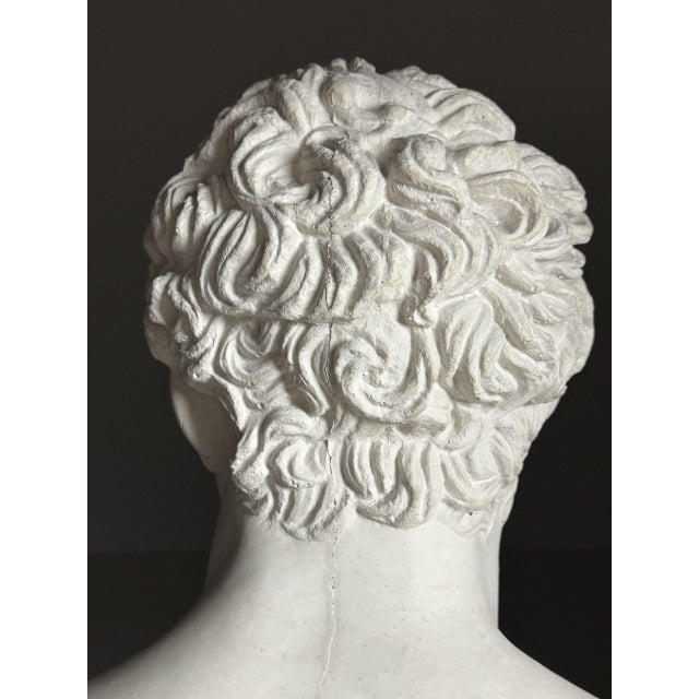 Bust of Meleager, Late 20th century, Stone For Sale - Image 4 of 18